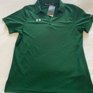 Emerald Green Deer Valley Under Armour Polo